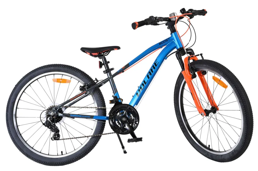 Volare Boost Kinderfiets – 24 inch – 21 Speed – Blauw/Grijs — foto 4