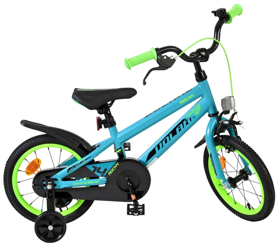 Volare Rocky Kinderfiets – Jongens – 14 inch – Groen — foto 12