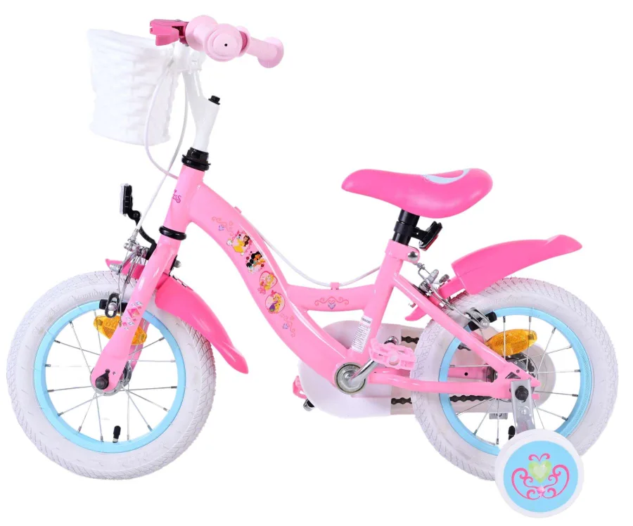 Magic Royals Kinderfiets – Meisjes – 12 inch – Roze – Twee Handremmen — foto 8