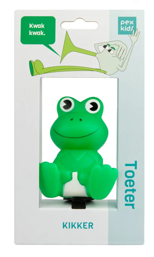 Fietstoeter PexKids Kikker – groen — foto 5