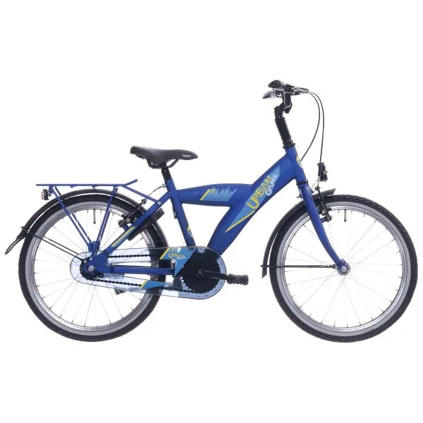 Kinderfiets 20″ Bikefun Urban kobalt blauw