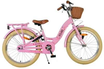 Volare Blossom Children's bike – Girls – 20 inch – Pink – Two hand brakes