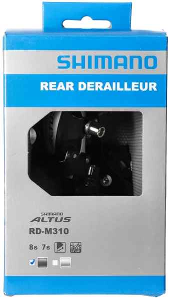 Achterderailleur 7/8-speed Shimano Altus Fat-Bike — foto 4