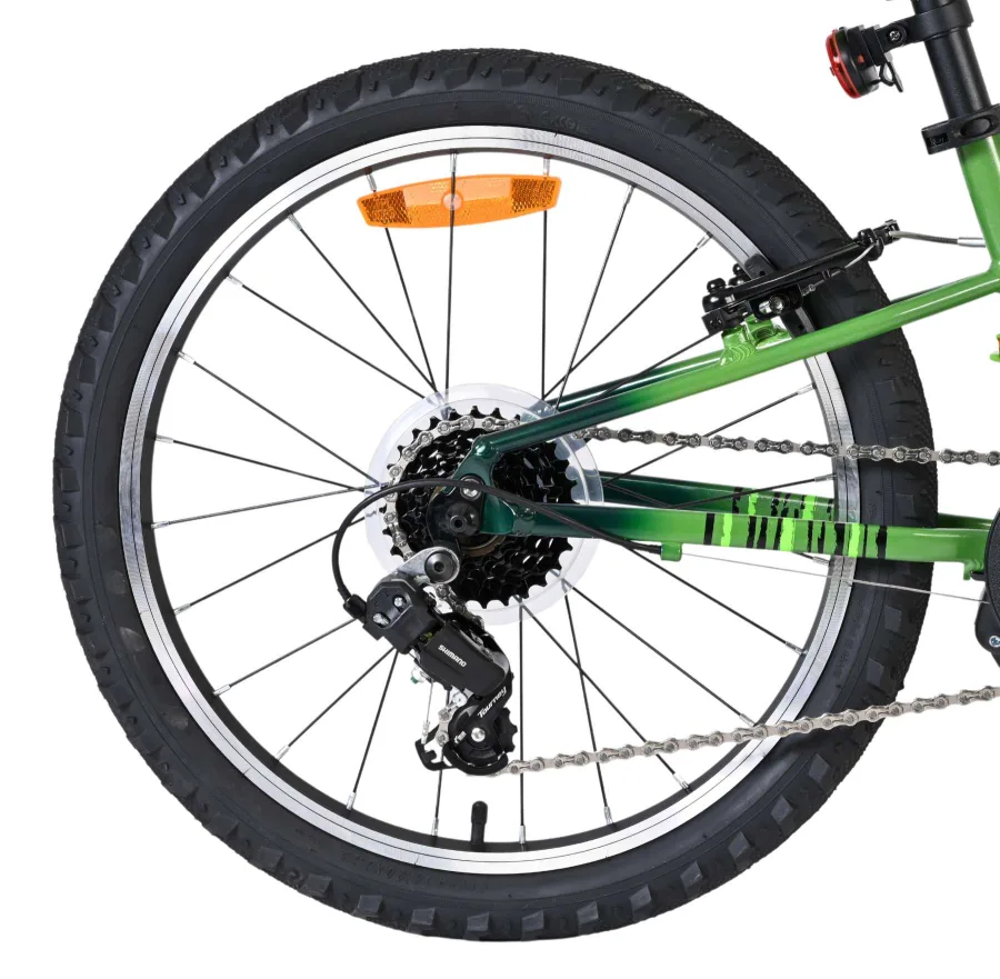 Volare Venom Kinderfiets – Jongens – 20 inch – Groen – Twee handremmen — foto 2