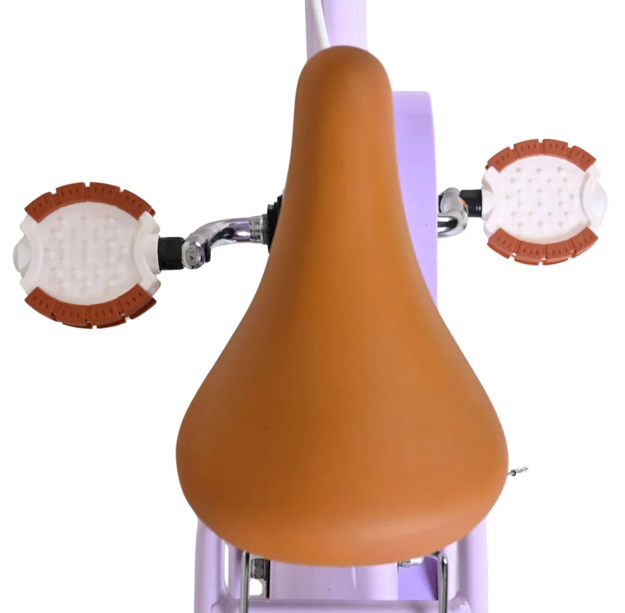 Volare Ashley Kinderfiets – Meisjes – 14 inch – Lila – Twee Handremmen — foto 3