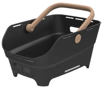 Fietsmand Basil Cento Neo MIK achter 46 x 23 x 14 cm - zwart