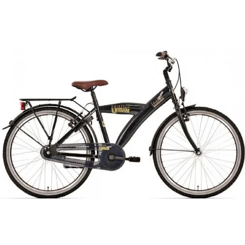 Kinderfiets 26″ Bikefun Urban shimano nexus 3 Zwart