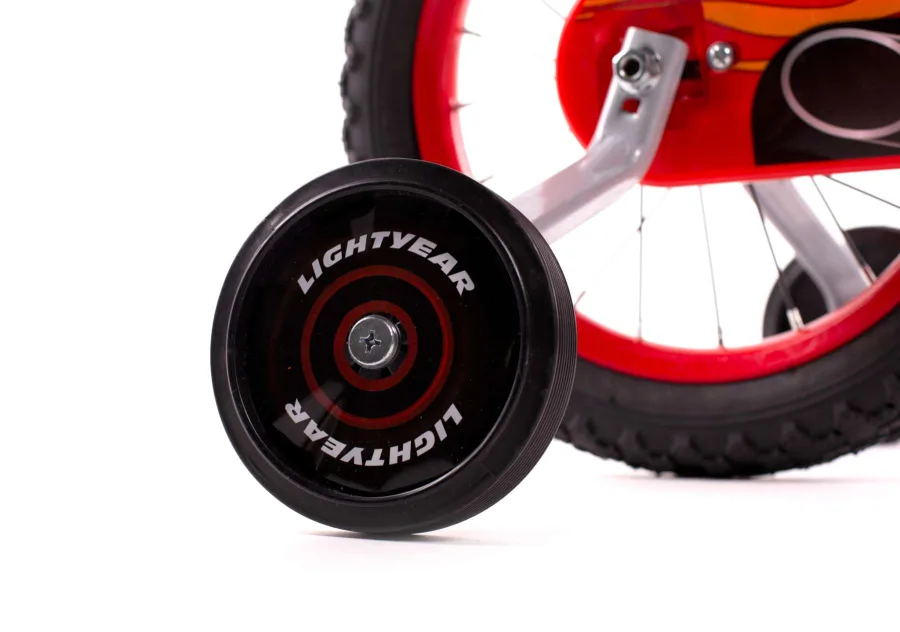 Disney Cars Kinderfiets – Jongens – 14 inch – Rood – Twee handremmen — foto 8