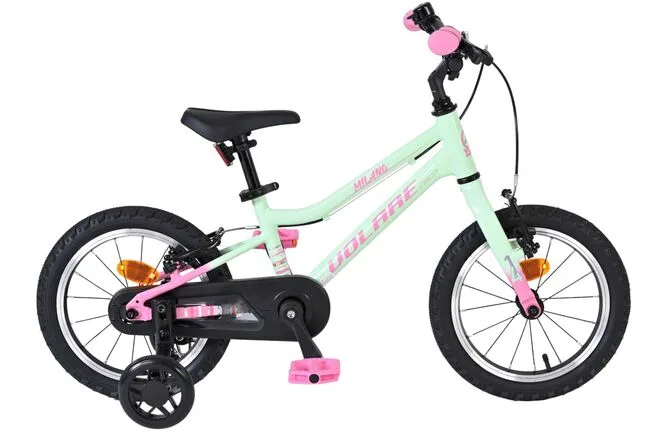 Volare Milano Kinderfiets – Meisjes – 14 inch – Mintgroen