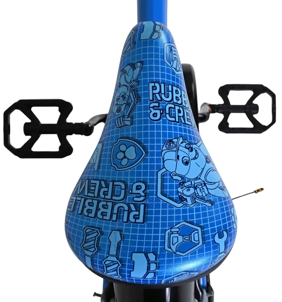Rubble & Crew Kinderfiets – Jongens – 16 inch – Blauw – Twee handremmen — foto 6