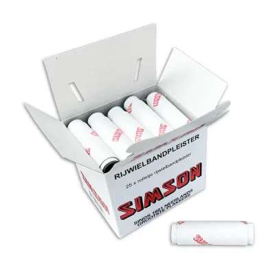 Simson rijwielbandpleisters (25 stuks)