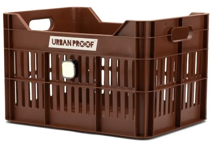 Gerecyclede Fietskrat Urban Proof Click 30 Liter Donker bruin — foto 10