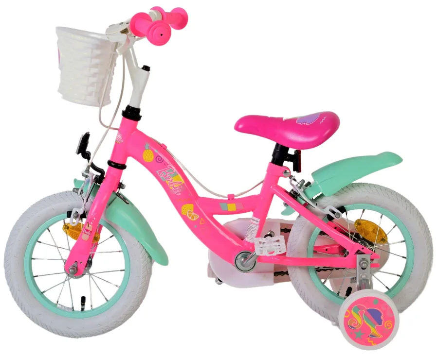 Barbie Kinderfiets – Meisjes – 12 inch – Roze – Twee Handremmen — foto 4