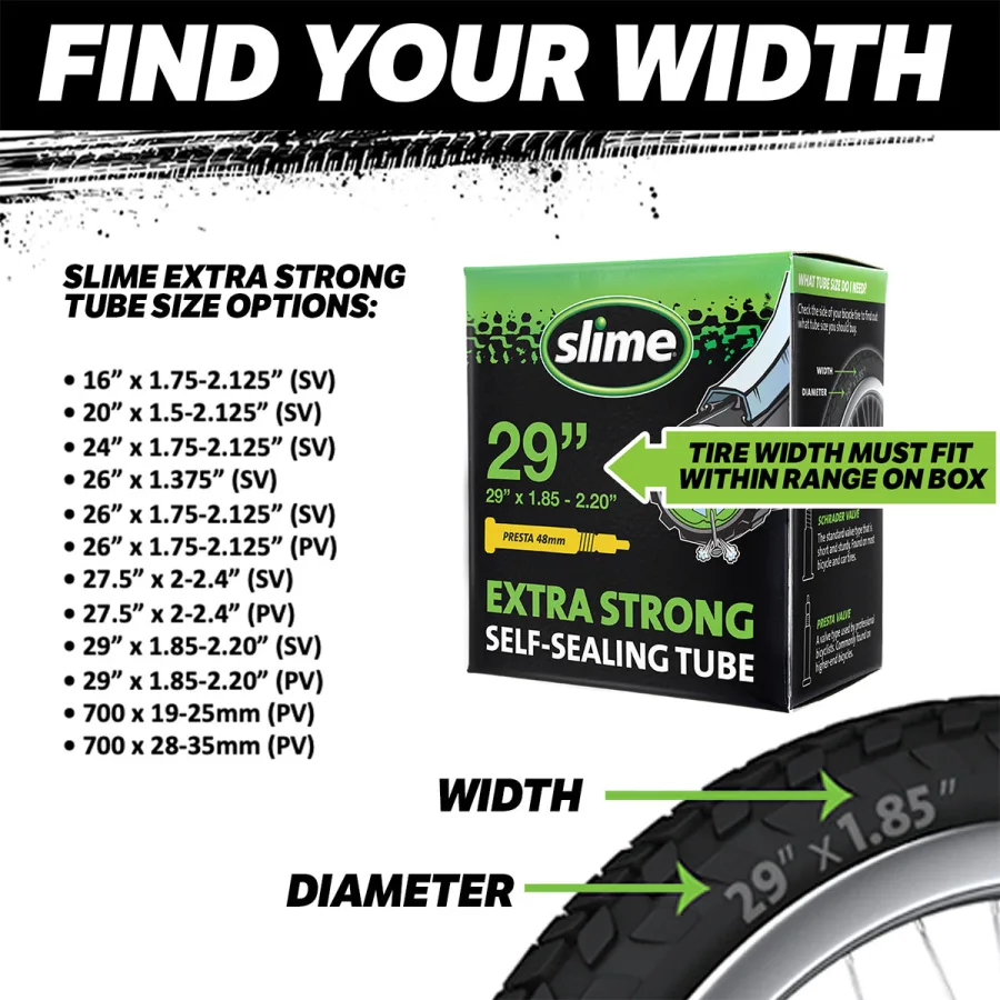 Slime zelfdichtende anti-lek binnenband 16 Inch AV — foto 8