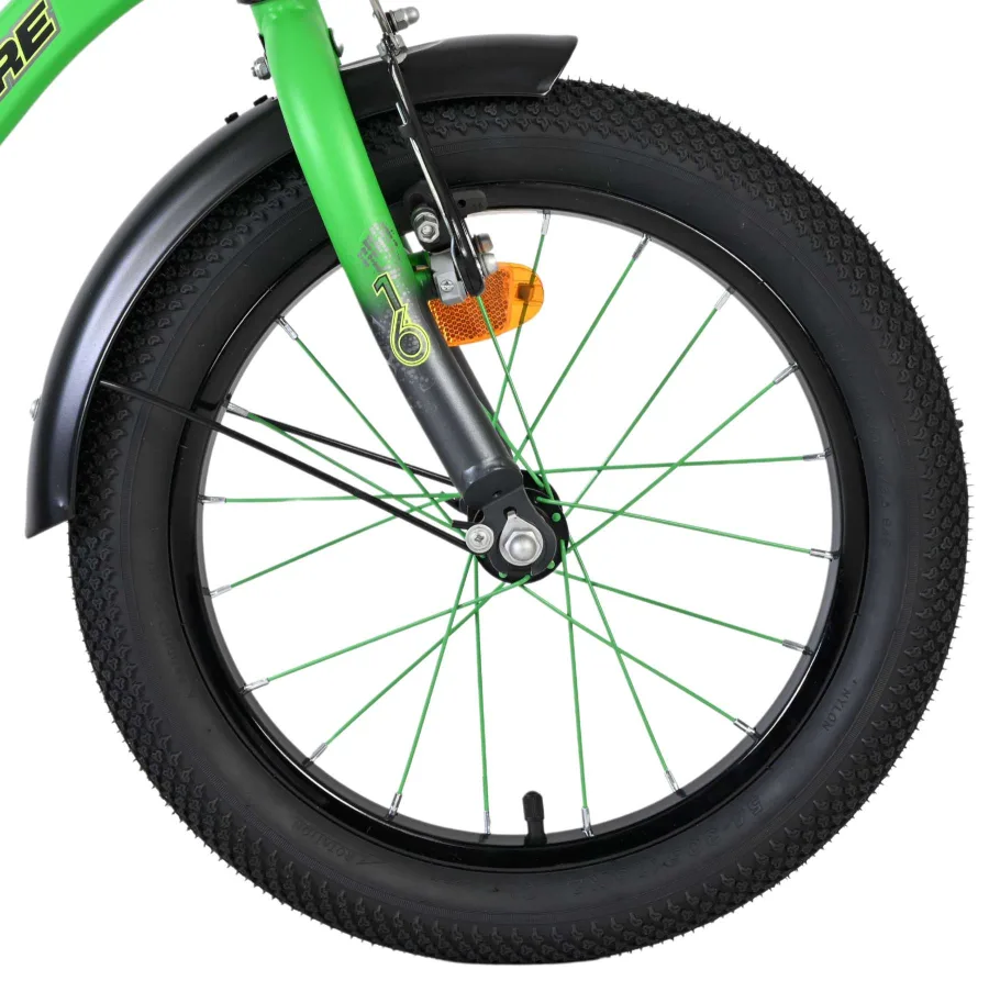 Volare Thombike Kinderfiets – Jongens – 16 inch – Groen Grijs — foto 3