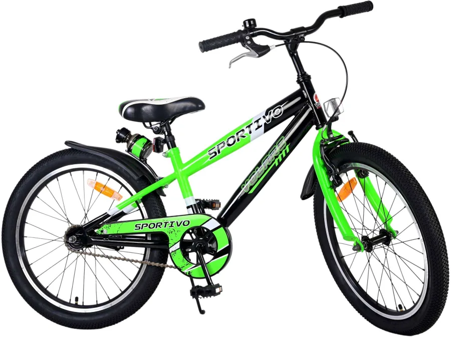 Volare Sportivo Kinderfiets – Jongens – 20 inch – Groen — foto 2