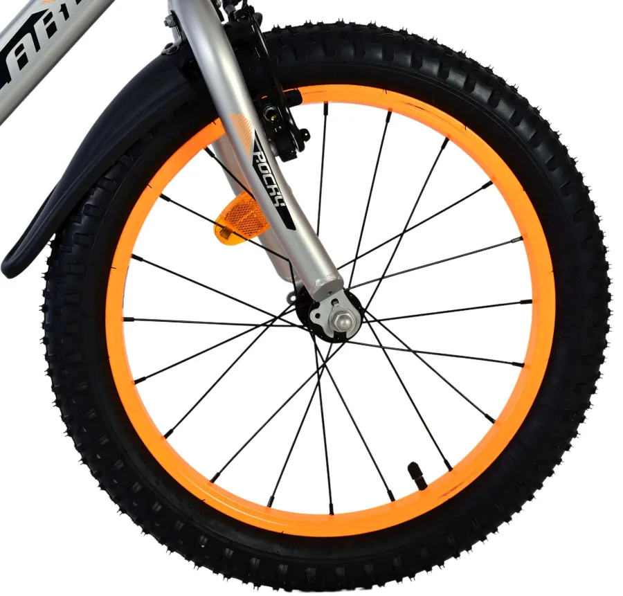Volare Rocky Kinderfiets – Jongens – 18 inch – Grijs — foto 3