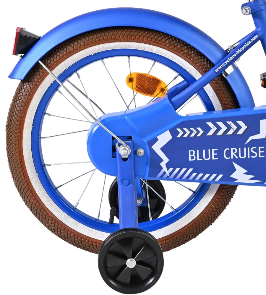 Volare Blue Cruiser Kinderfiets – Jongens – 16 inch – Blauw — foto 2