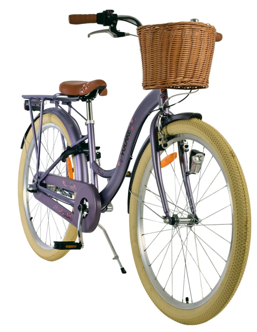 Volare Blossom Kinderfiets - Meisjes - 26 inch - Paars - Shimano Nexus 3 — foto 6