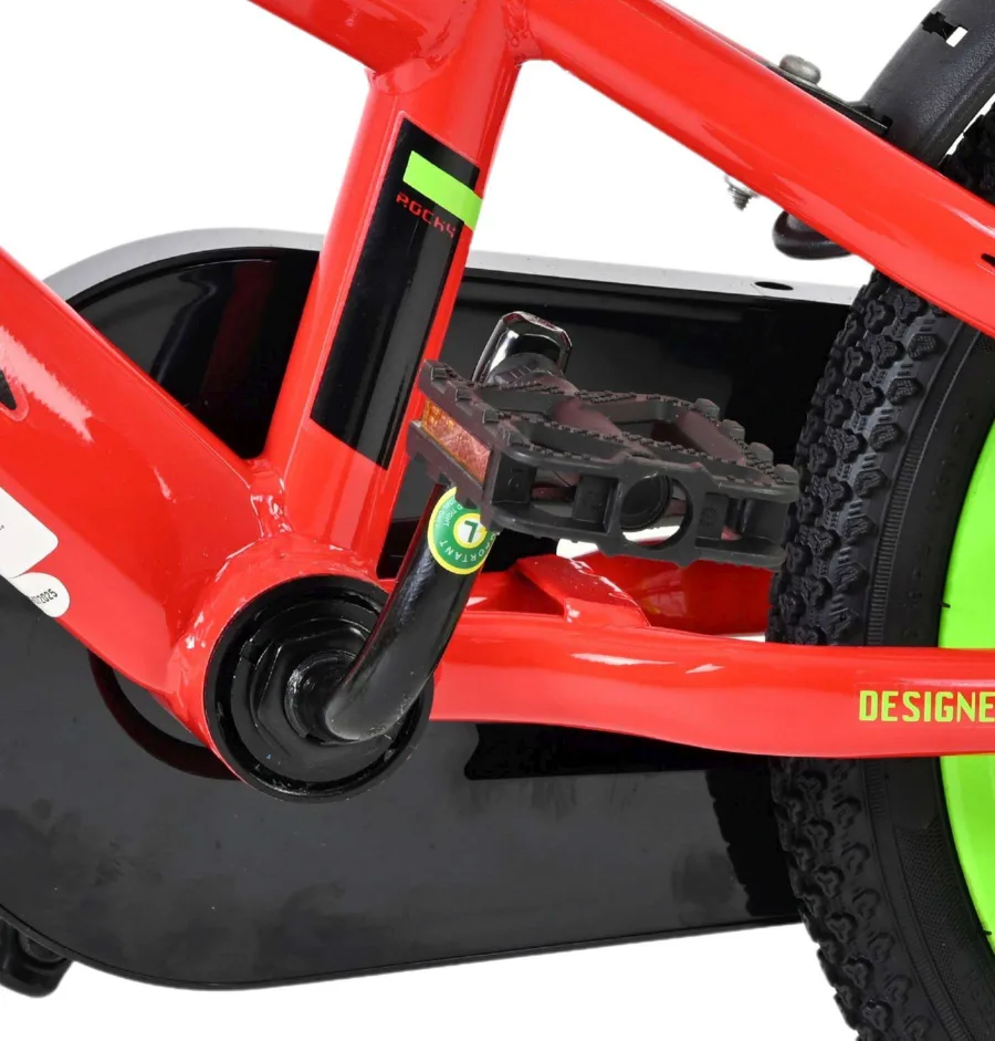 Volare Rocky Kinderfiets – Jongens – 14 inch – Rood — foto 11
