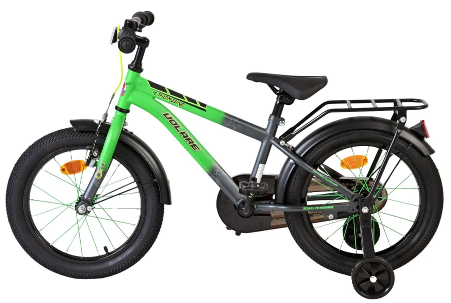 Volare Thombike Kinderfiets – Jongens – 16 inch – Groen Grijs — foto 8