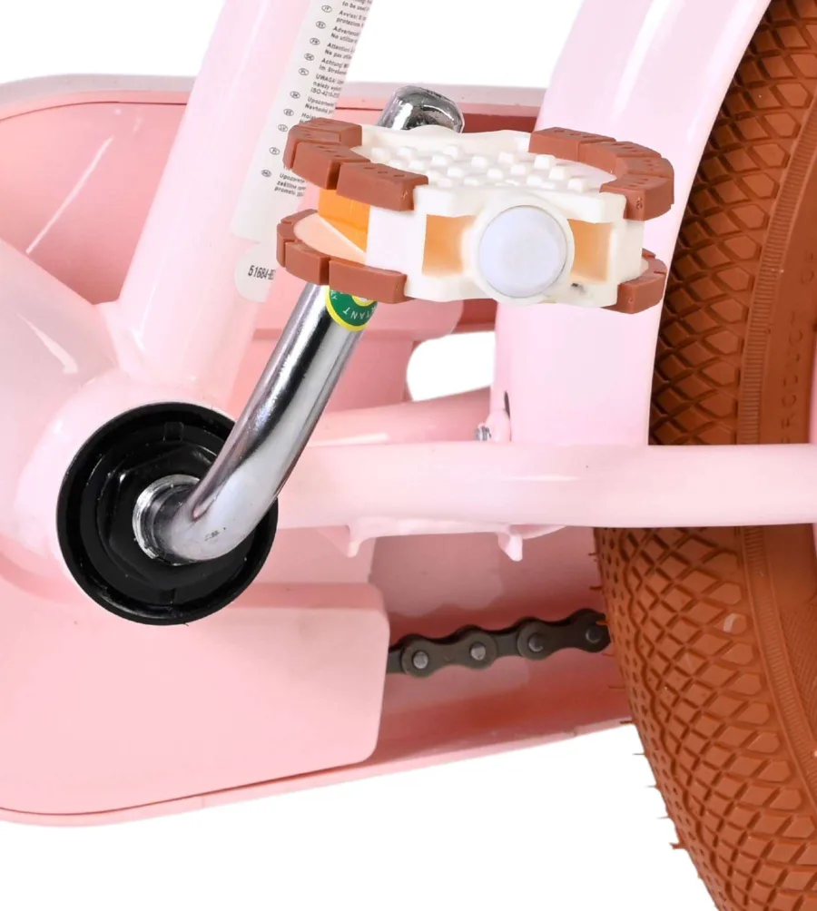 Volare Ashley Kinderfiets - Meisjes - 16 inch - Roze - Twee Handremmen — foto 9
