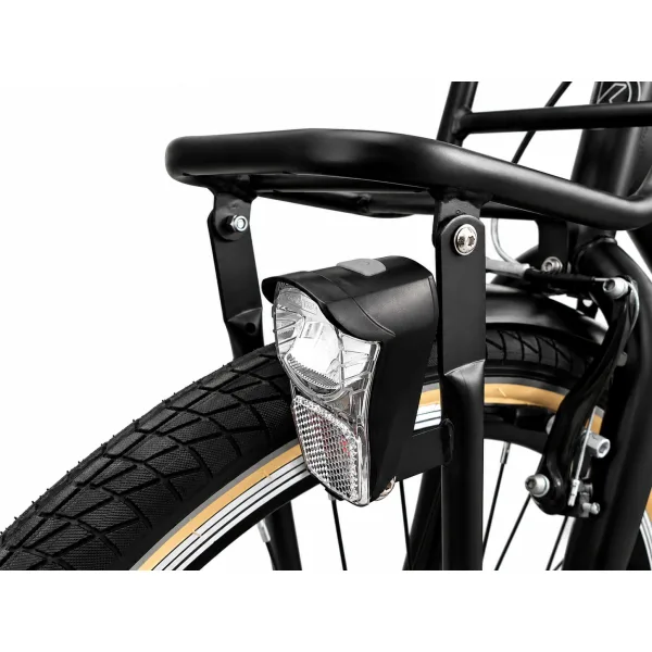Kinderfiets Kyoso Blossom Classic 20 inch remnaaf mat zwart — foto 2