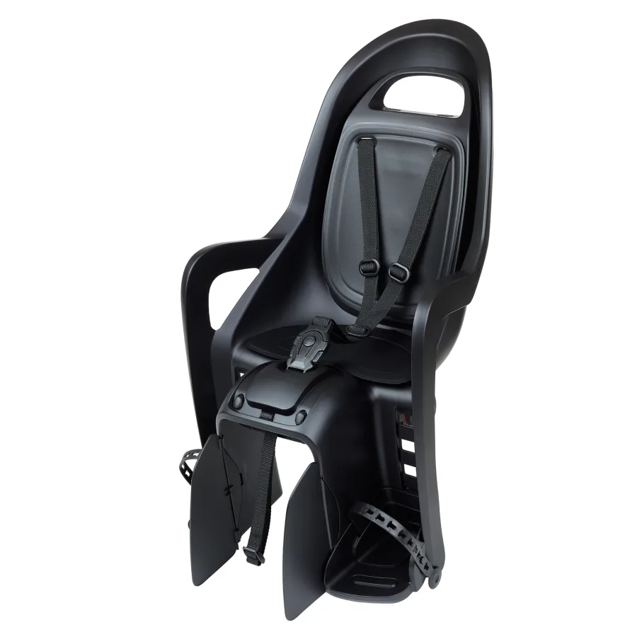 Kinderzitje achter Polisport Groovy BLACK EDITION dragerbevestiging (CFS) — foto 4