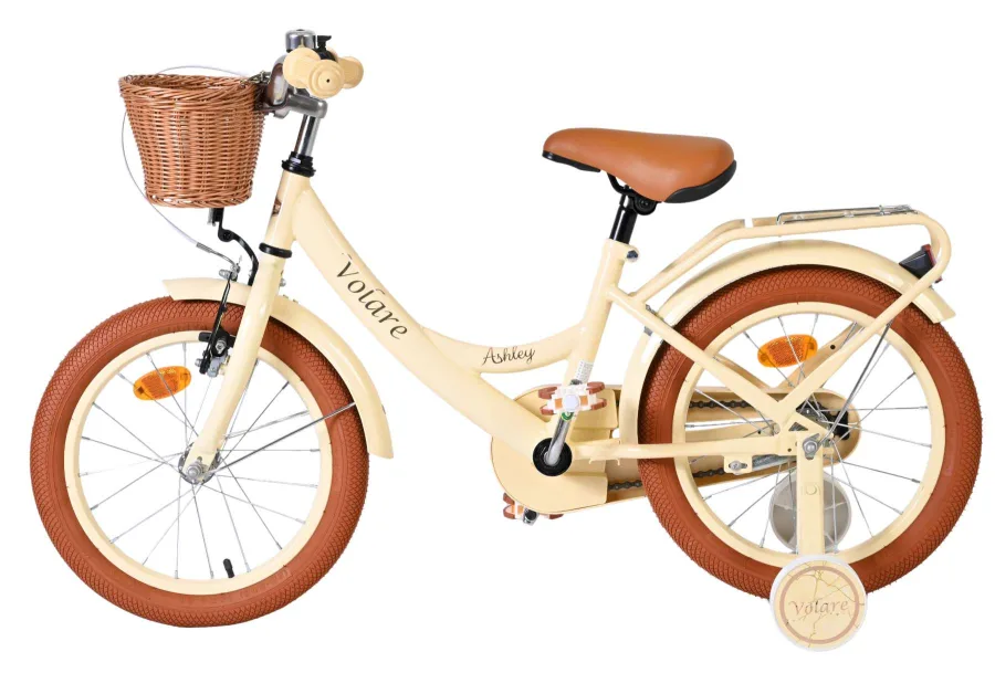 Volare Ashley Kinderfiets - Meisjes - 16 inch - Creme — foto 7