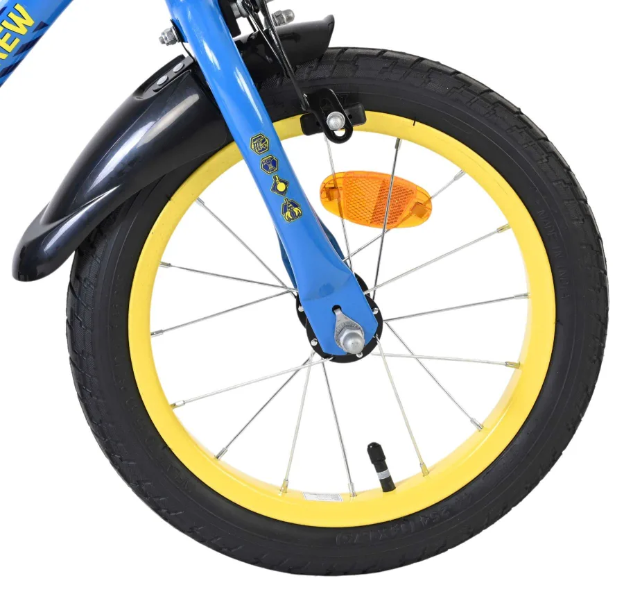 Paw Patrol -Rubble & Crew - Kinderfiets - Jongens - 14 inch - Blauw — foto 3