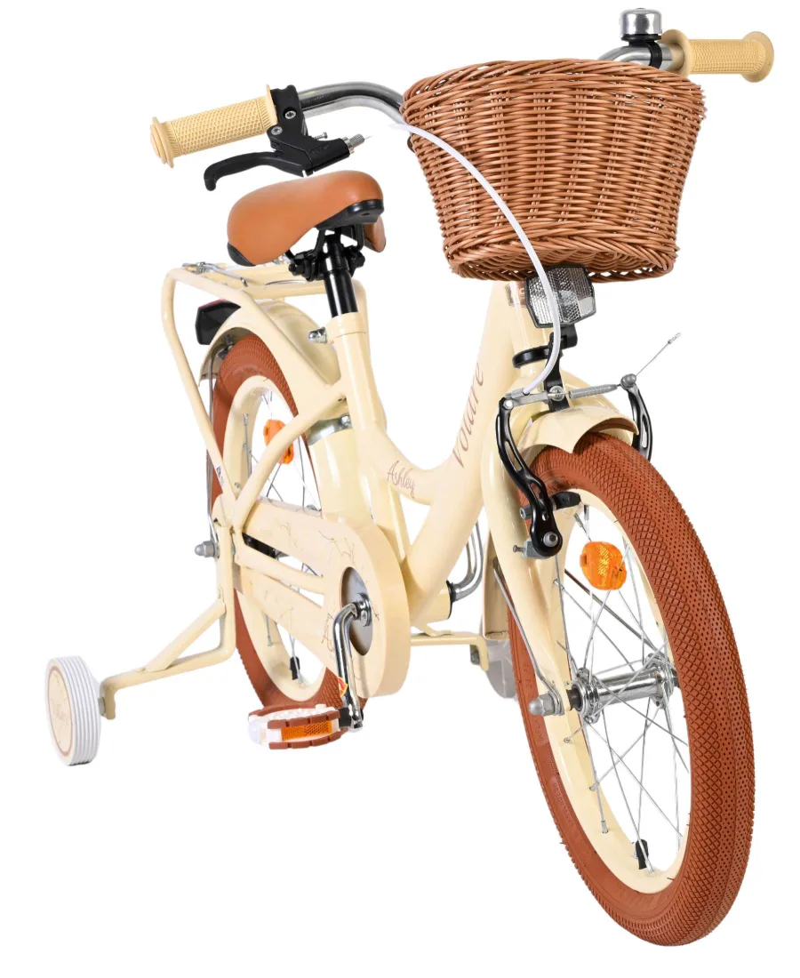 Volare Ashley Kinderfiets - Meisjes - 16 inch - Creme — foto 5