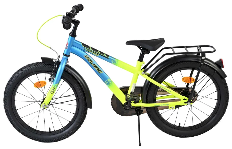Volare Thombike Kinderfiets – Jongens – 18 inch – Blauw Geel — foto 8