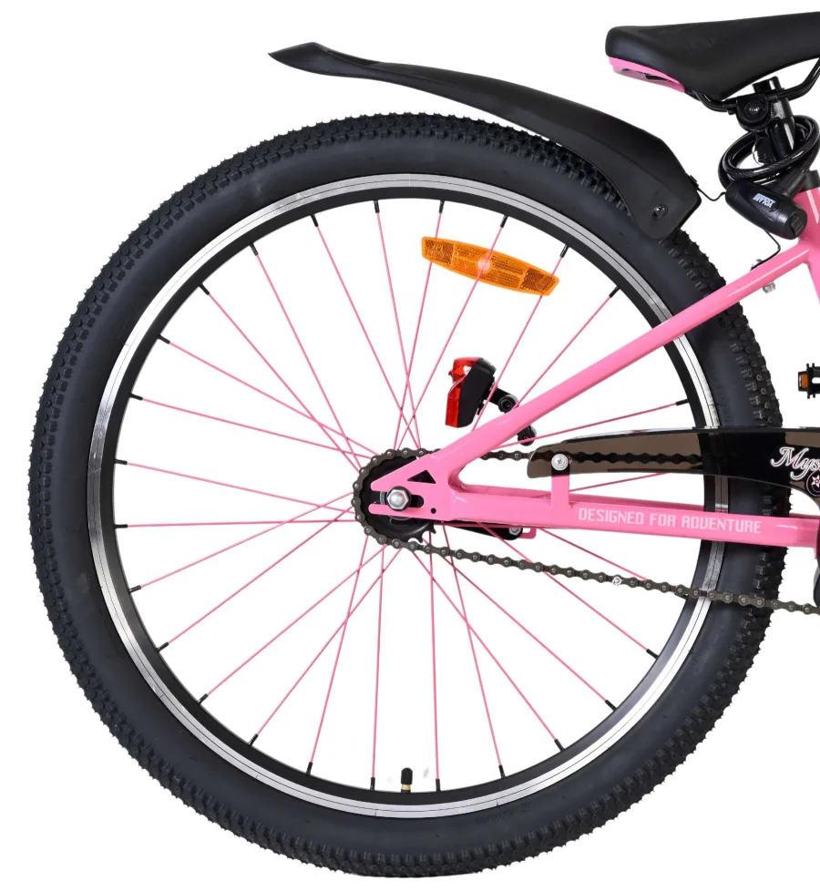 Volare Mystic Kinderfiets – 24 inch – Roze — foto 2