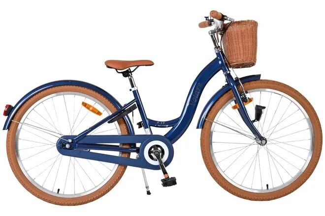 Volare Ashley Kinderfiets – Meisjes – 24 inch – Blauw