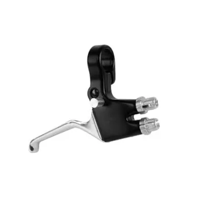 Remgreep rechts Mirage dubbele kabel zwart/zilver
