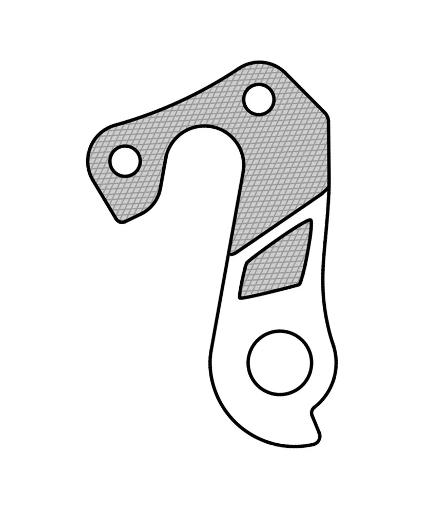 Derailleurpad Marwi GH-162 Lapierre, Koga — foto 3