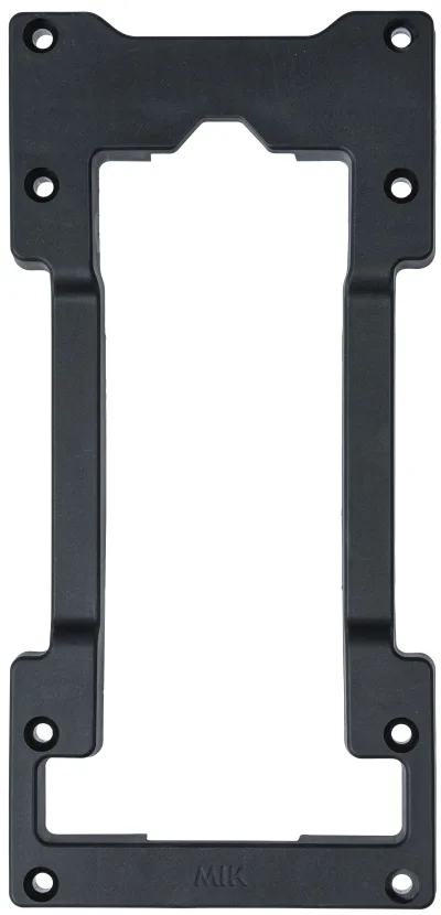 MIK Double Decker Basil voor MIK adapterplaat 25 x 11 x 1 cm - zwart