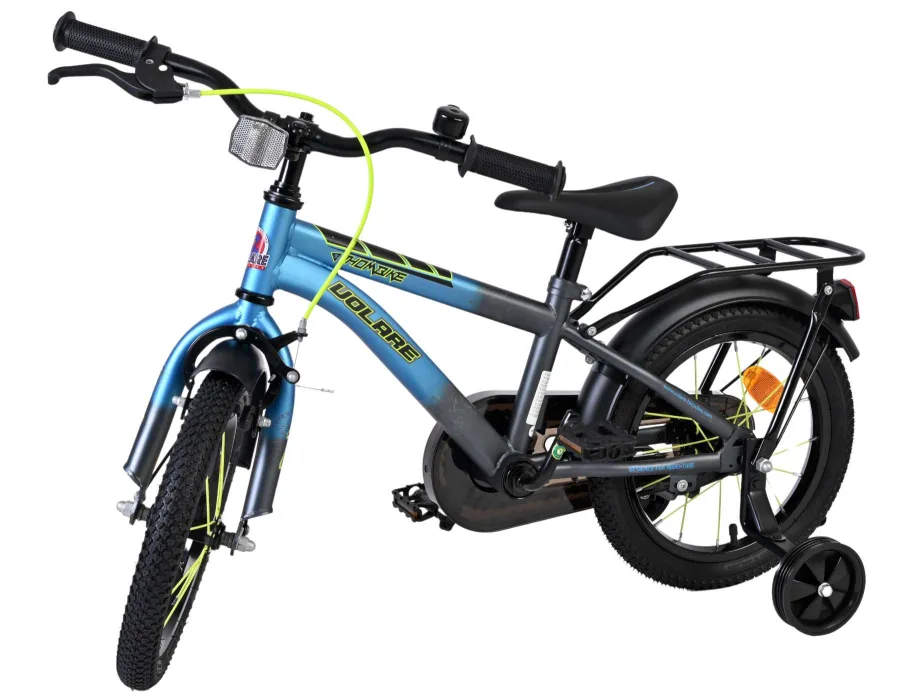 Volare Thombike Kinderfiets – Jongens – 14 inch – Blauw/Grijs — foto 10