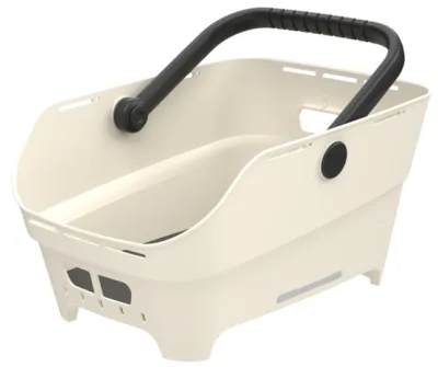 Fietsmand Basil Cento Neo MIK achter 46 x 23 x 14 cm - wit