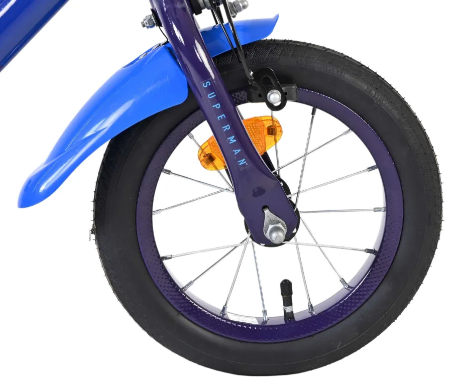 Superman Kinderfiets – Jongens – 12 inch – Blauw — foto 3