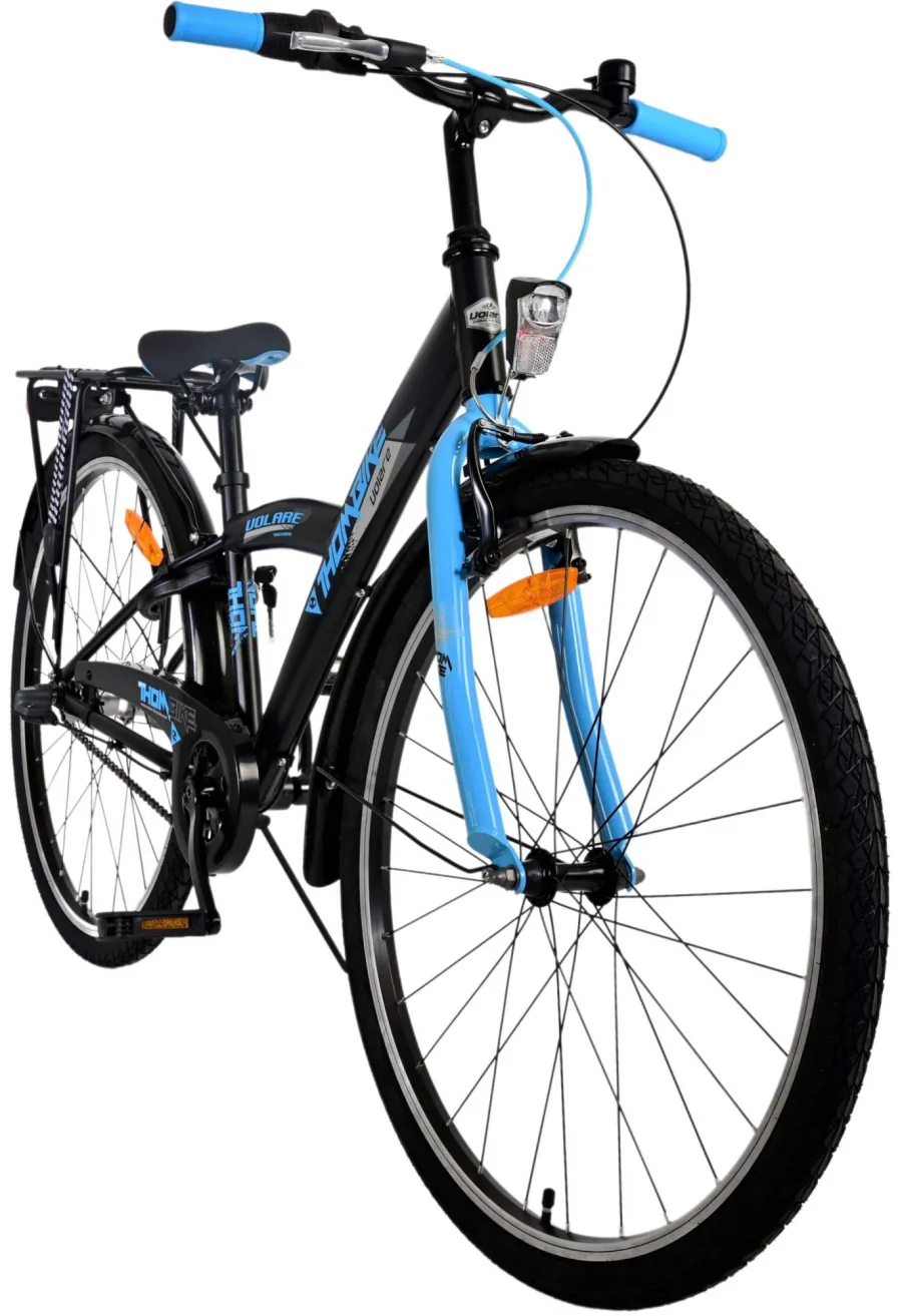 Volare Thombike Kinderfiets – Jongens – 26 inch – Zwart Blauw – 3 versnellingen — foto 11