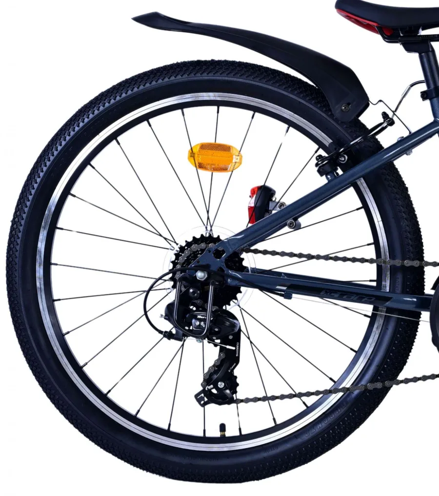 Volare XC Race Kinderfiets – 24 inch – 21 speed – Rood/Grijs — foto 2
