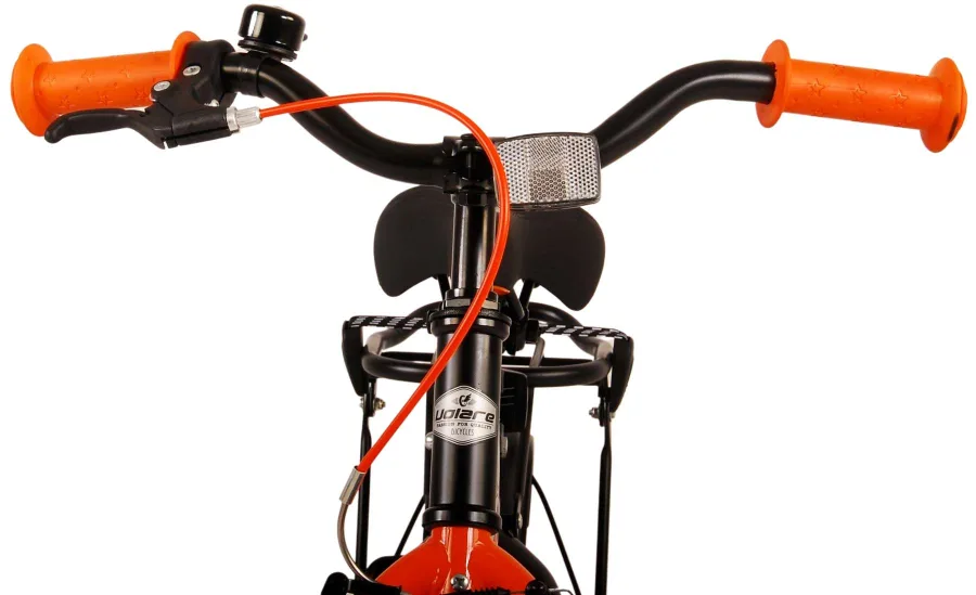 Volare Thombike Kinderfiets – Jongens – 12 inch – Zwart Oranje — foto 4