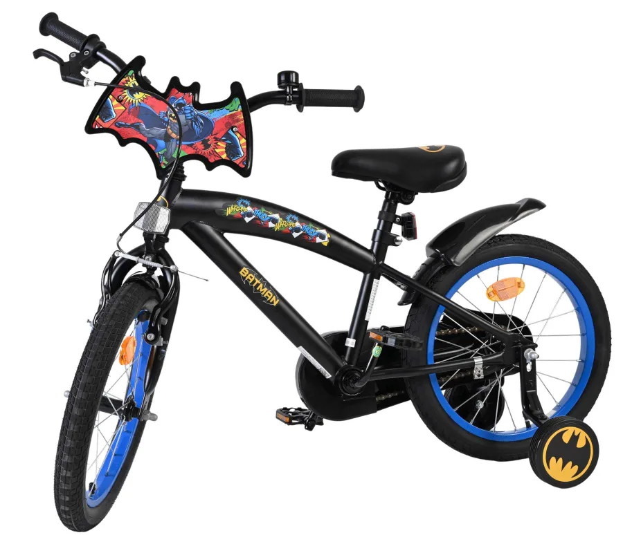 Batman Kinderfiets – Jongens – 16 inch – Zwart — foto 10