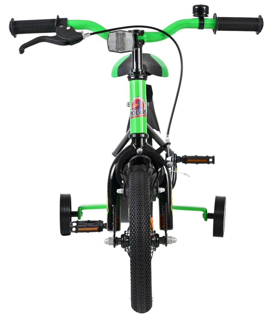 Volare Strike Kinderfiets – Jongens – 12 inch – Zwart Groen — foto 9