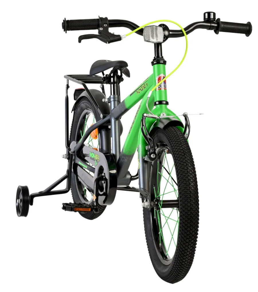 Volare Thombike Kinderfiets – Jongens – 16 inch – Groen Grijs — foto 6