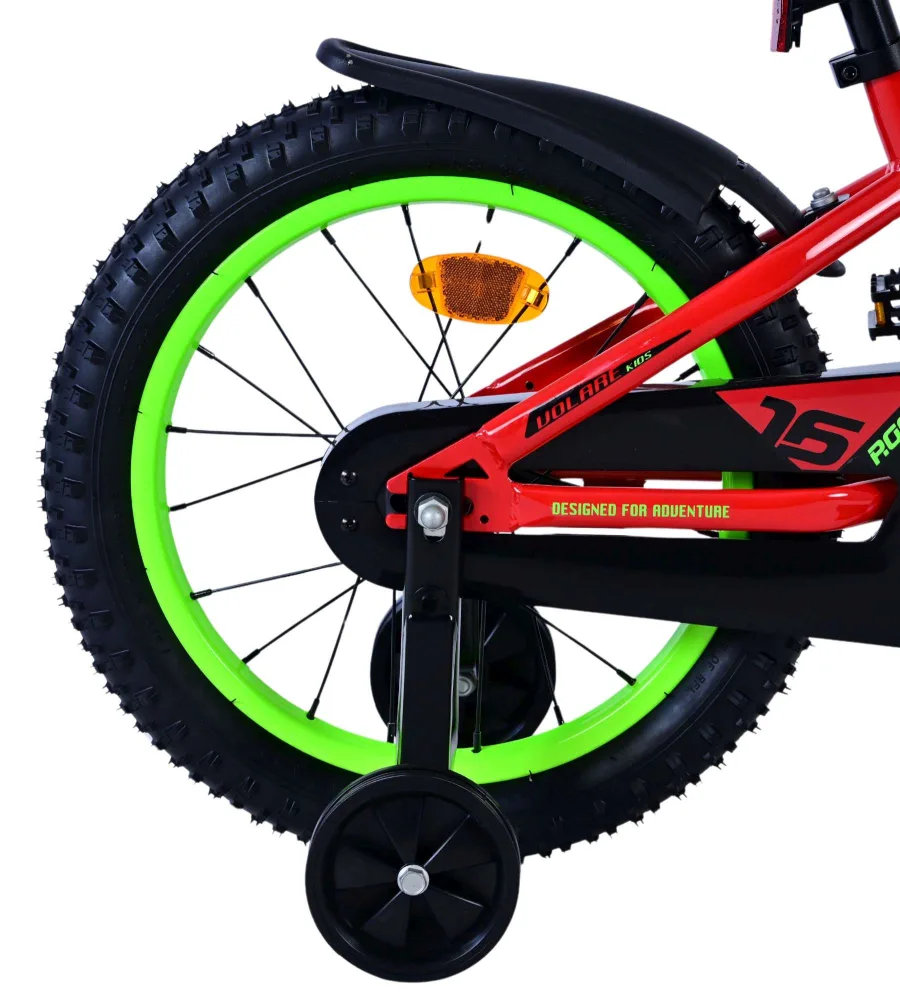 Volare Rocky Kinderfiets – Jongens – 16 inch – Rood — foto 3
