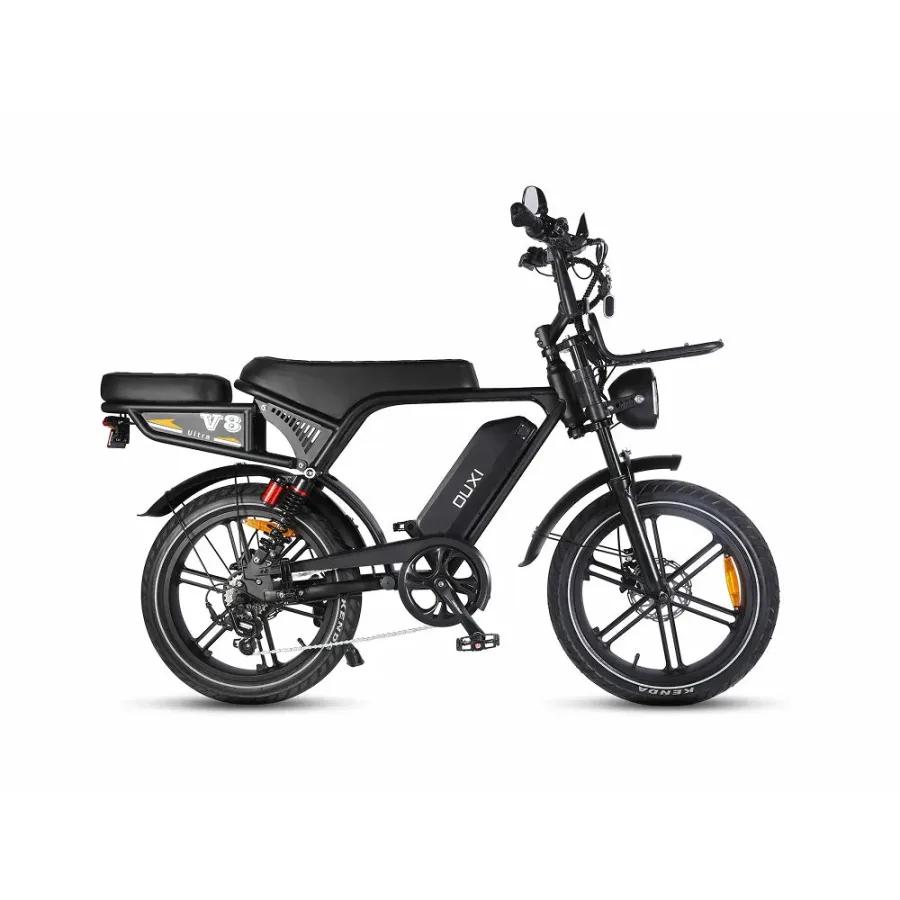 OUXI V8 Ultra Fat-bike Zwart — foto 2