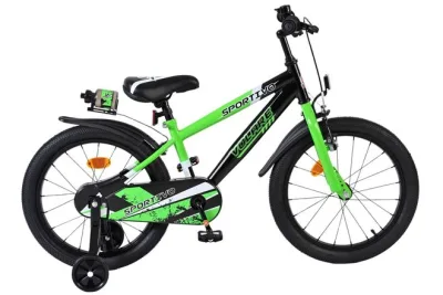 Volare Sportivo Kinderfiets – Jongens – 18 inch – Groen Zwart