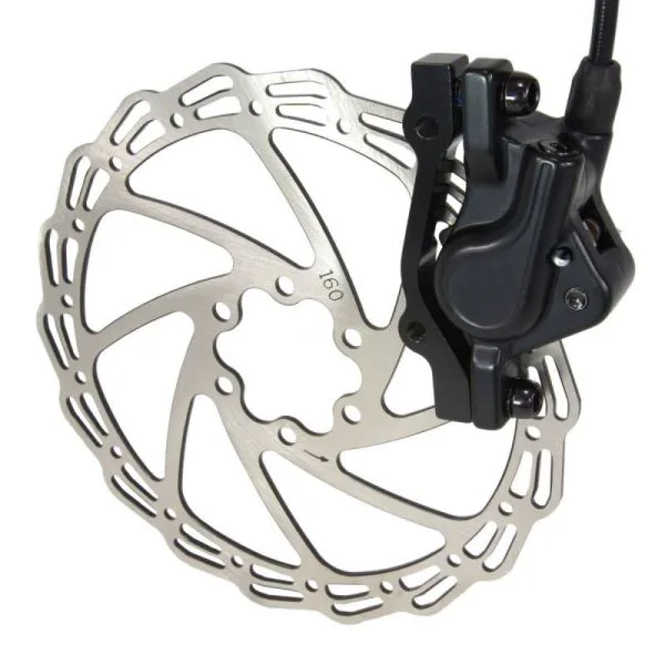 Hydraulische remset Saccon DH54 incl. remschijven en leidingen